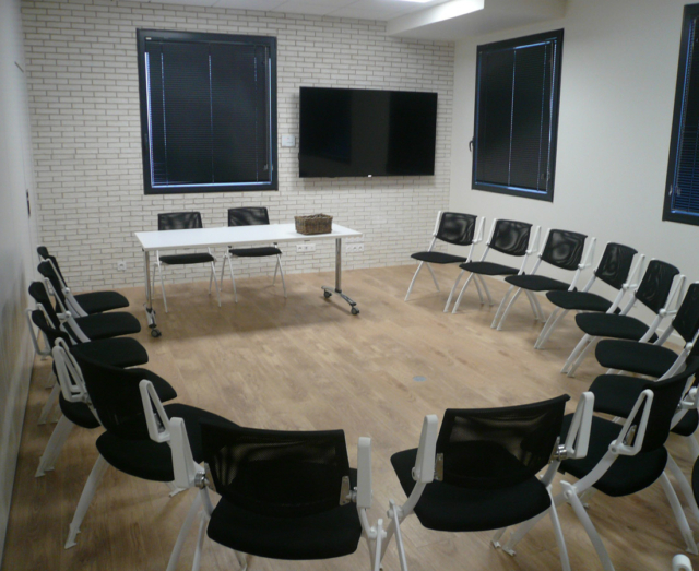 Salle 3 en arc de cercle Disposition en arc de cercle pour la salle 3