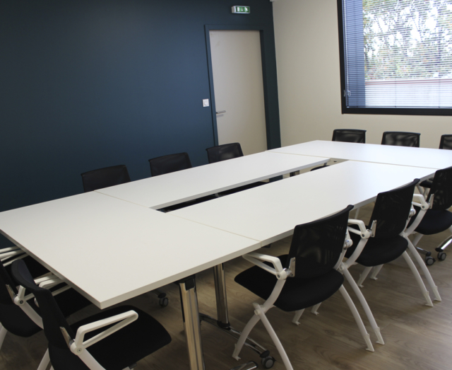 Salle 7 en configuration carré Salle 7